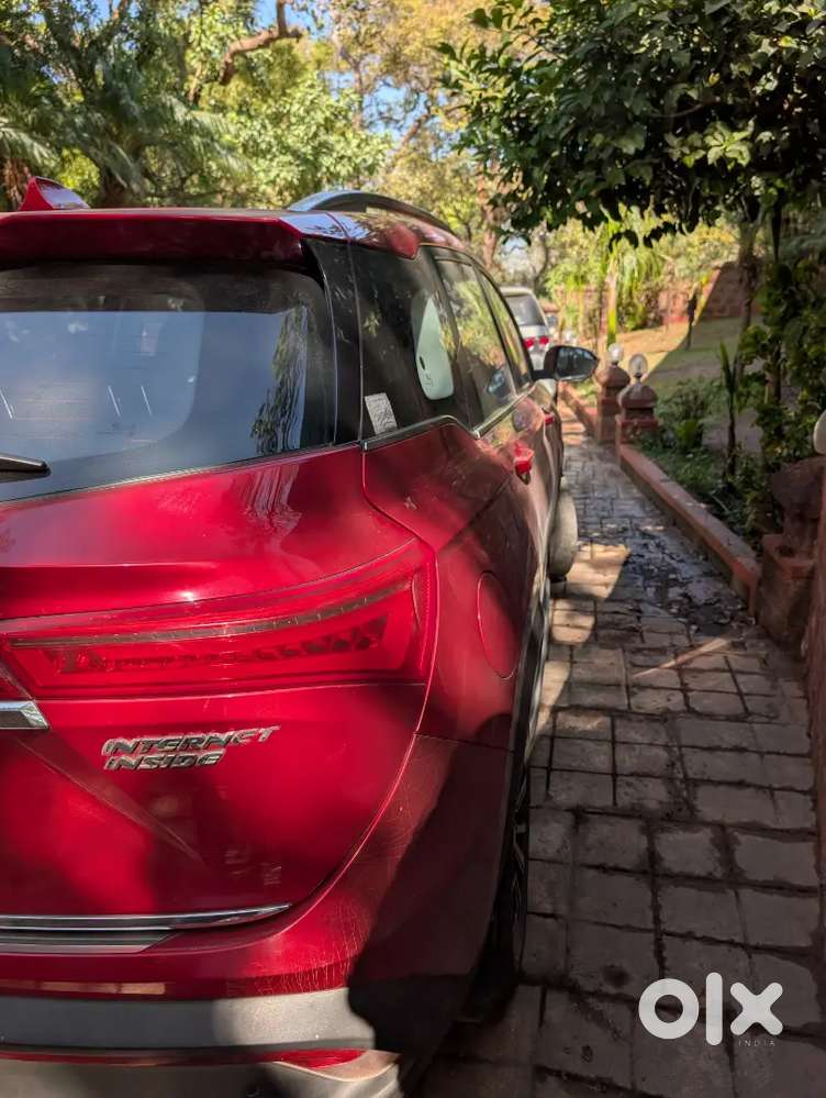 23k Km First Owner - 2019 Red Mg Hector
