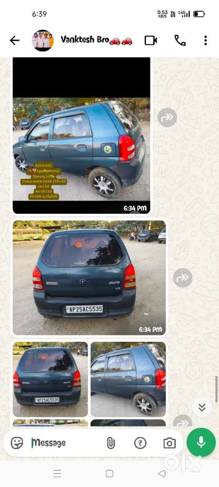 Maruti Suzuki Alto 2010 Petrol 200000 Km Driven Rc 2030 Walid Ac Chil.