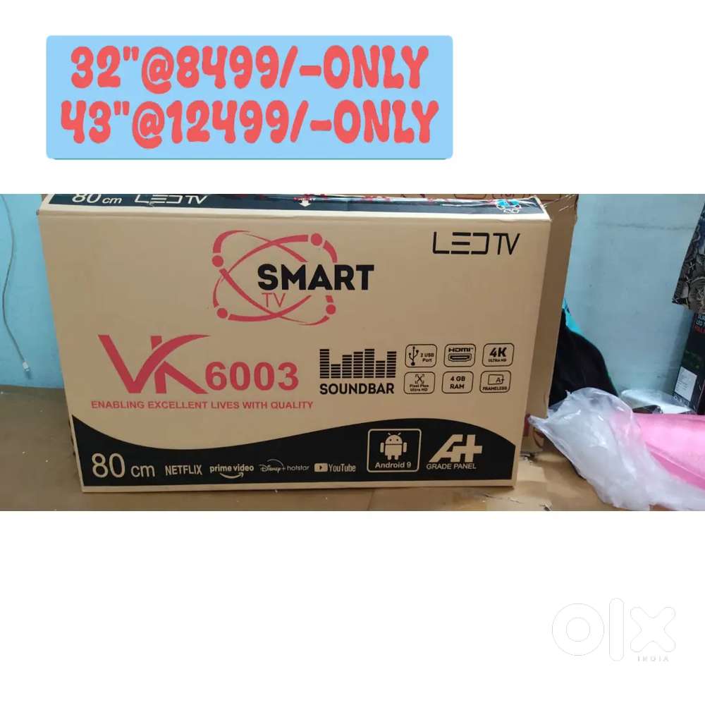 New 43 inch # smart android imported led tv just 12499/= onky