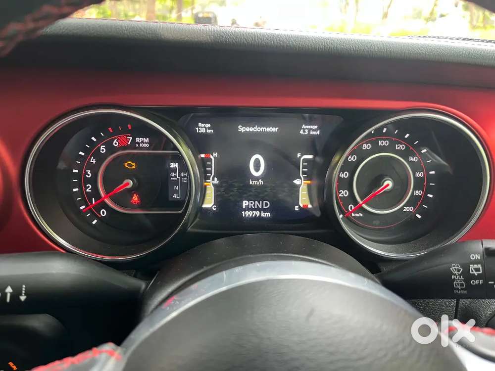 Vip Number 0013 Jeep Wrangler 2022 Petrol 19999 Km Driven