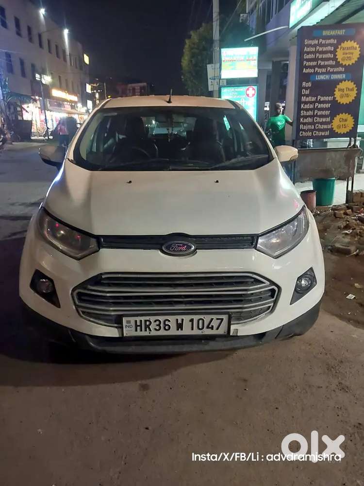 Ford Ecosport Se 2014 Diesel Manual