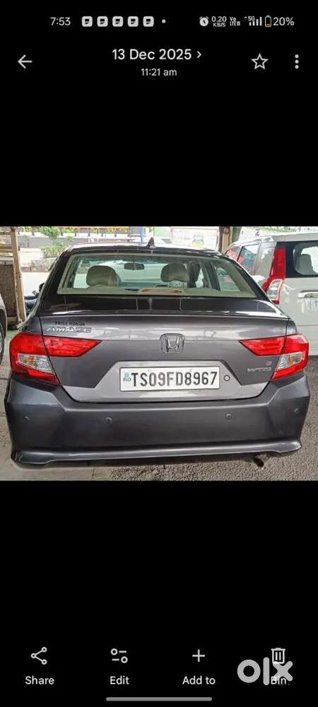 Honda Amaze 2018 Petrol 46000 Km Driven