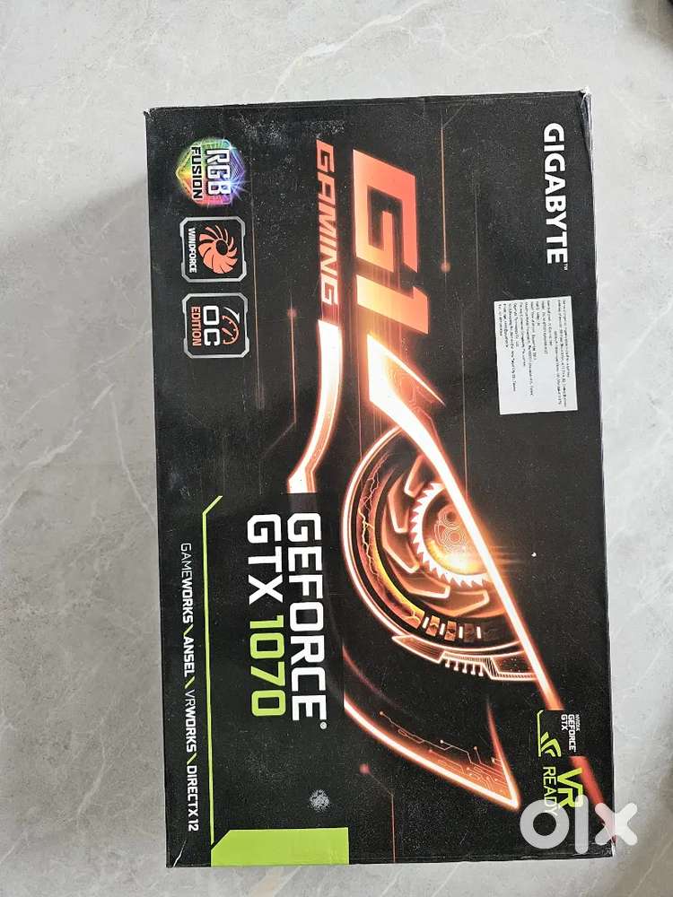 Graphic card GIGABYTE GTX 1070 OC 8GB Computer Accessories
