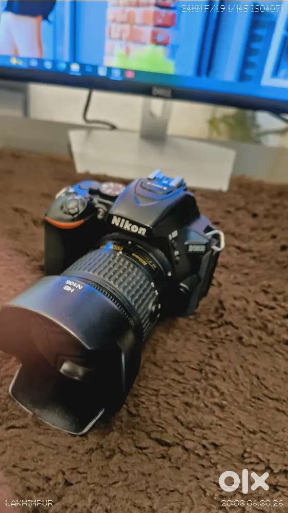 Nikon d 5600 very good condition 3 lanses