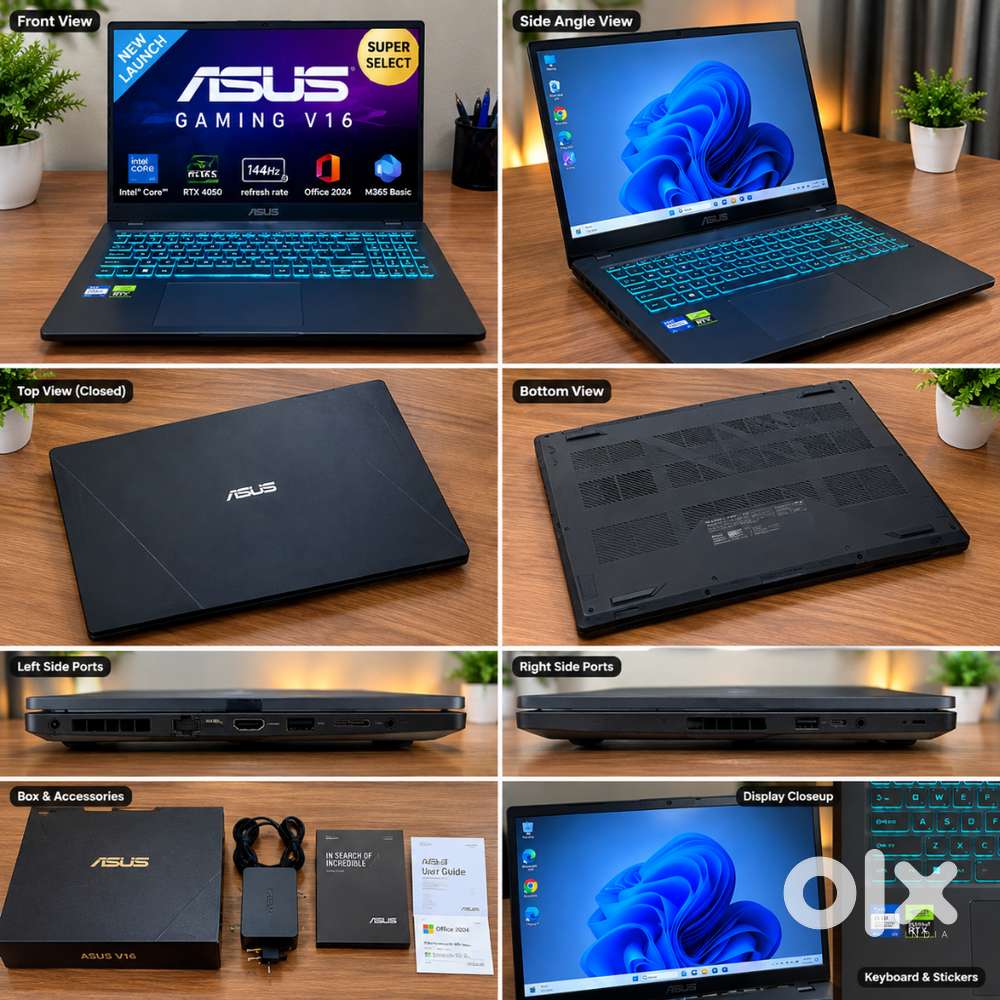 ASUS Gaming V16 RTX 4050 | 16GB RAM | 1TB NVMe | Like New | Bill & Box