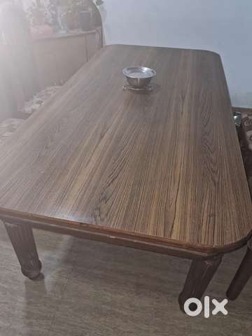 Teak wood dining on sale table olx