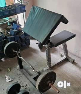 Bench Used Gym Fitness equipment for sale in Punjab OLX