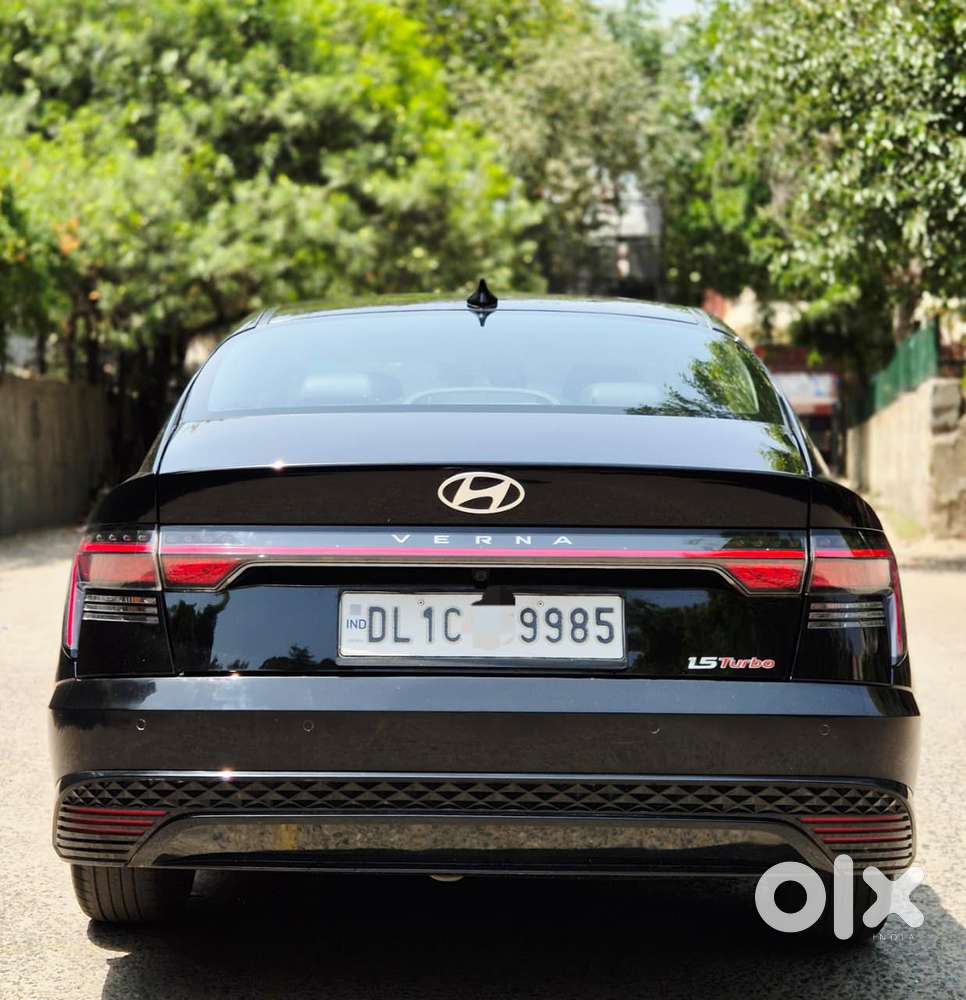 Hyundai Verna 1.5 Sx (o) Turbo Petrol Dct, 2023, Petrol