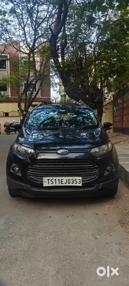 Ford Ecosport 1.5 Petrol Titanium At Bsiv Panter Black