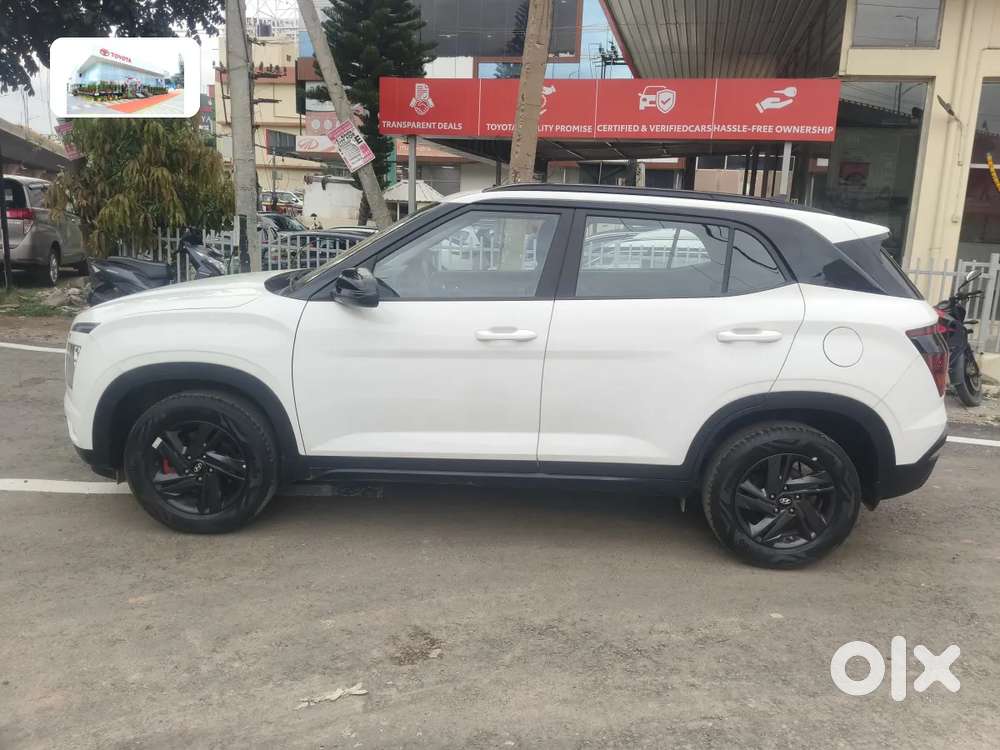 Hyundai Creta 1.5 S Plus Knight Diesel Dual Tone, 2022, Diesel