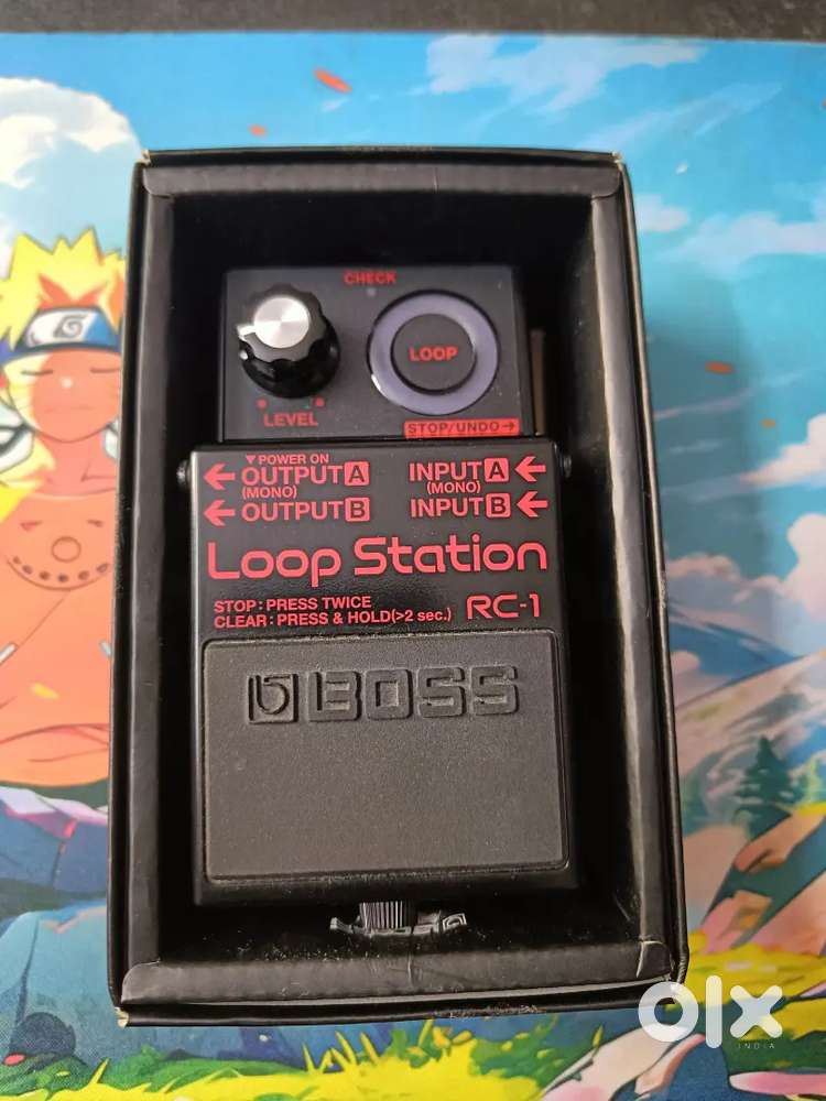 Boss RC 1 Loop Station pedal - Black Limited Edition - Musical