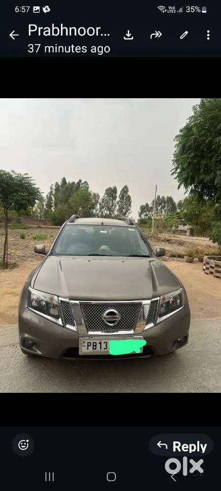 Nissan Terrano 10/ 2015 Diesel Silver Colour