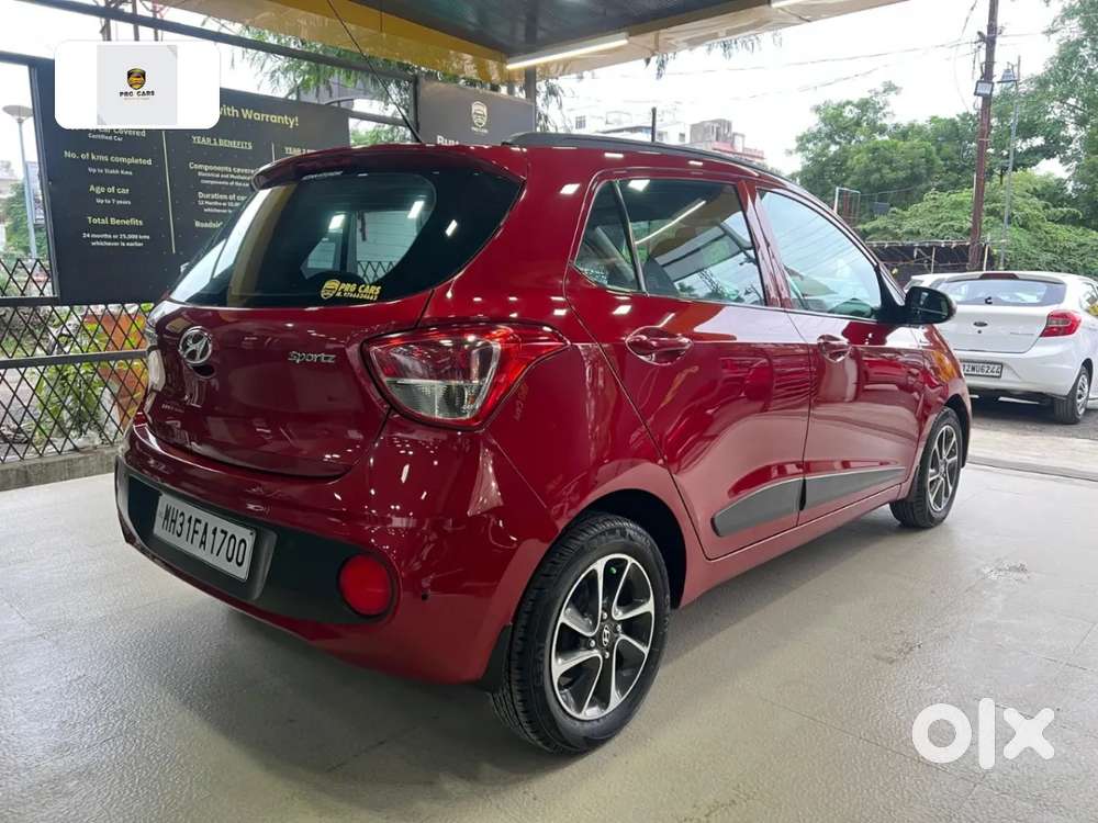 Hyundai Grand I10 [ ] 1.2 Kappa Vtvt Sportz At, 2018, Petrol