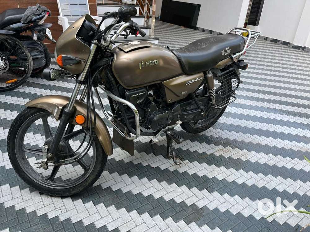 Modified Super Splendor Brown Colour Hero Splendor Plus Price 2025