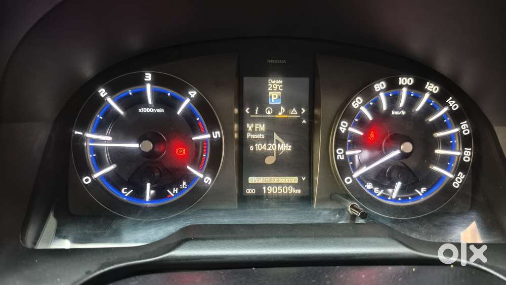 Toyota Innova Crysta 2.8z Automatic, 2017, Diesel