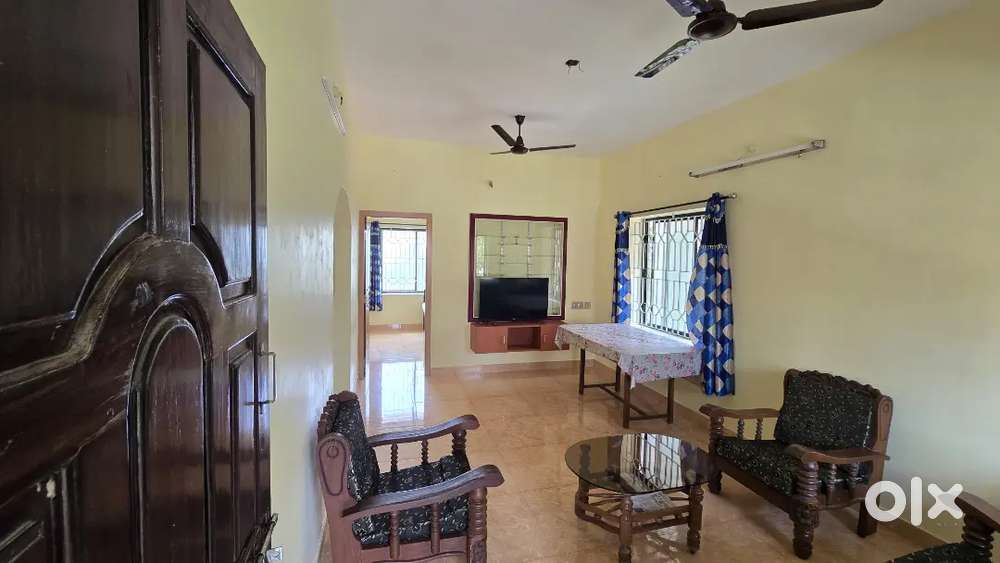 2BHK Fully Furnished House with a greenery view for Rent - Slightly Ne