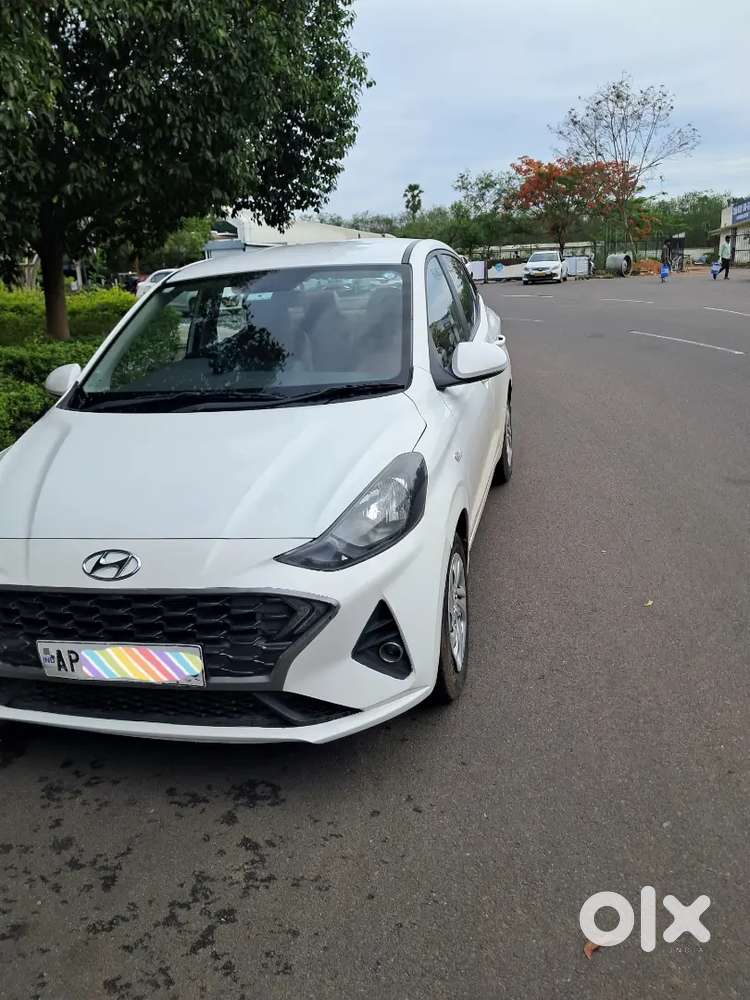 Hyundai Aura Diesel 2021 Registration Very Good Condition 23+ Milage