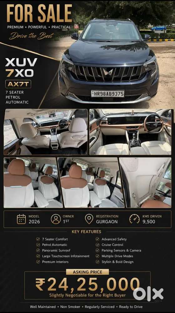 Mahindra Xuv 7xo Petrol 2026