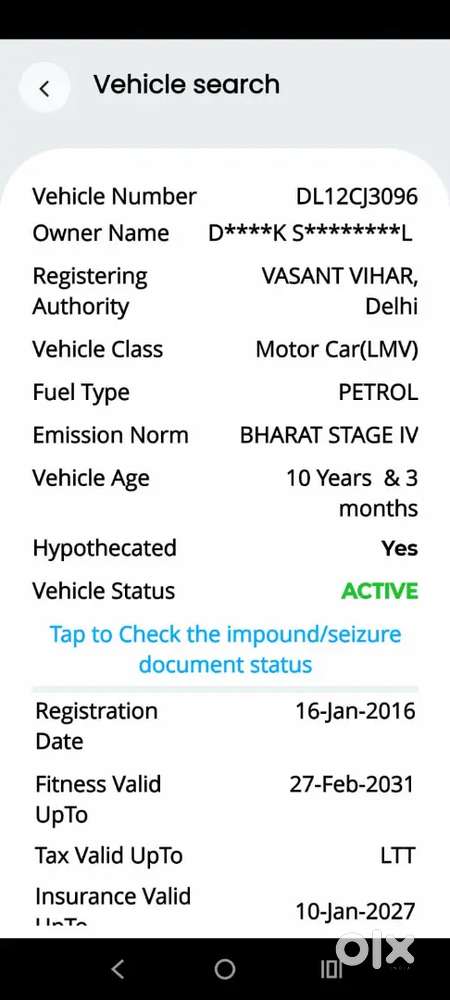 Hyundai I10 2016