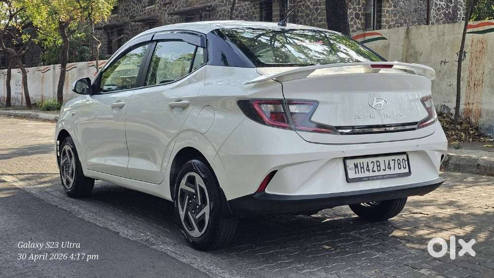 Hyundai Aura Sx (o) Manual, 2023, Cng & Hybrids