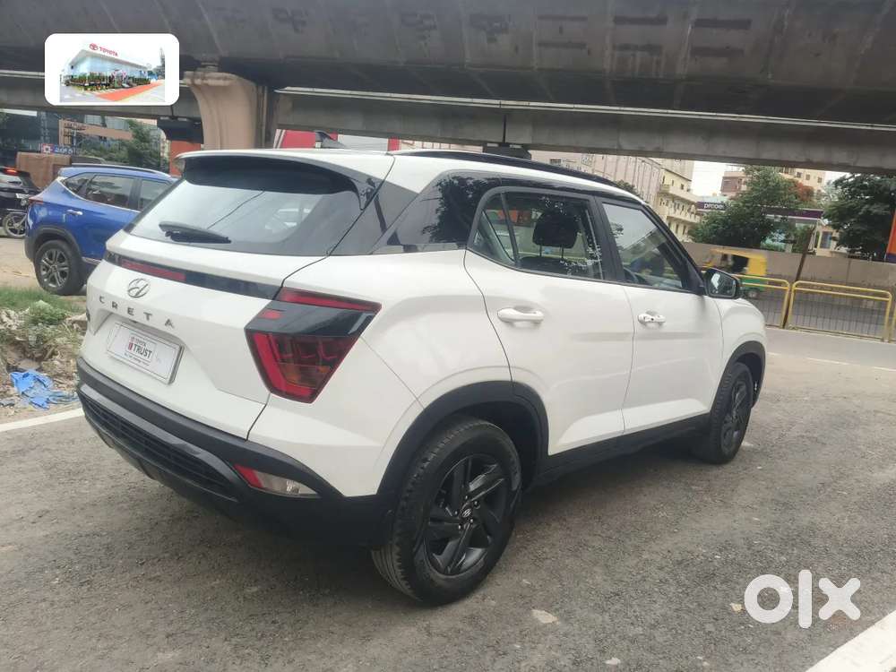 Hyundai Creta 1.5 S Plus Knight Diesel Dual Tone, 2022, Diesel