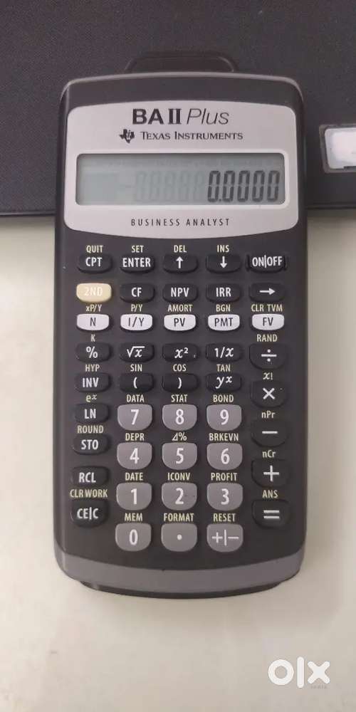 TEXAS INSTRUMENTS BA 2 PLUS CFA CALCULATOR