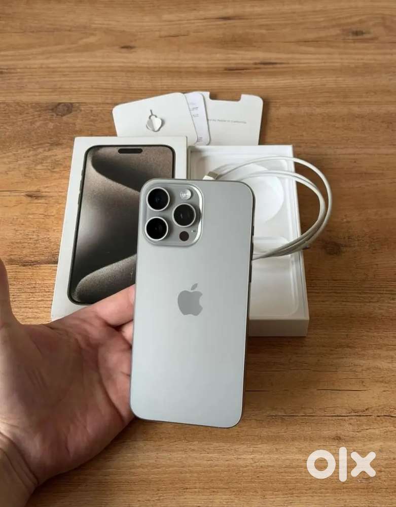 APPLE IPHONE 15PROMAX 256GB GOOD CONDITION BOX BILL ALSO AVAILABLE
