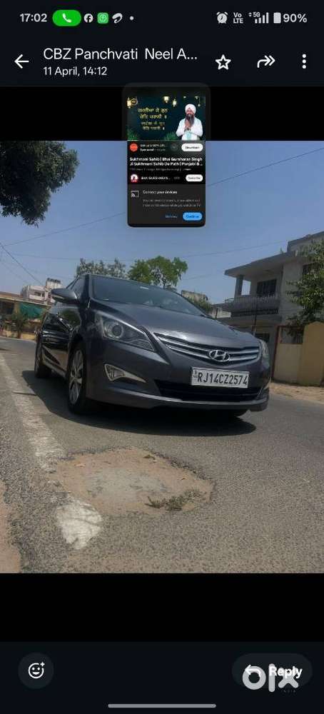 Hyundai Fluidic Verna 1.6 Crdi S(o), 2015, Diesel