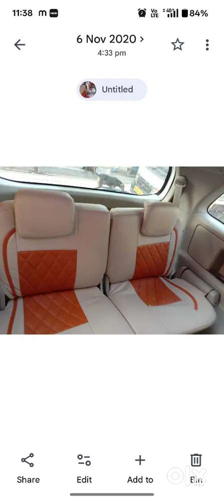 Toyota Innova 2.5 G2 2012 Diesel Manual