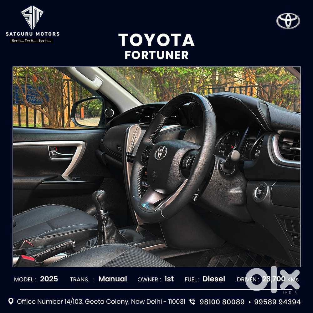 Toyota Fortuner 4x2 Mt 2.8 Diesel, 2025, Diesel