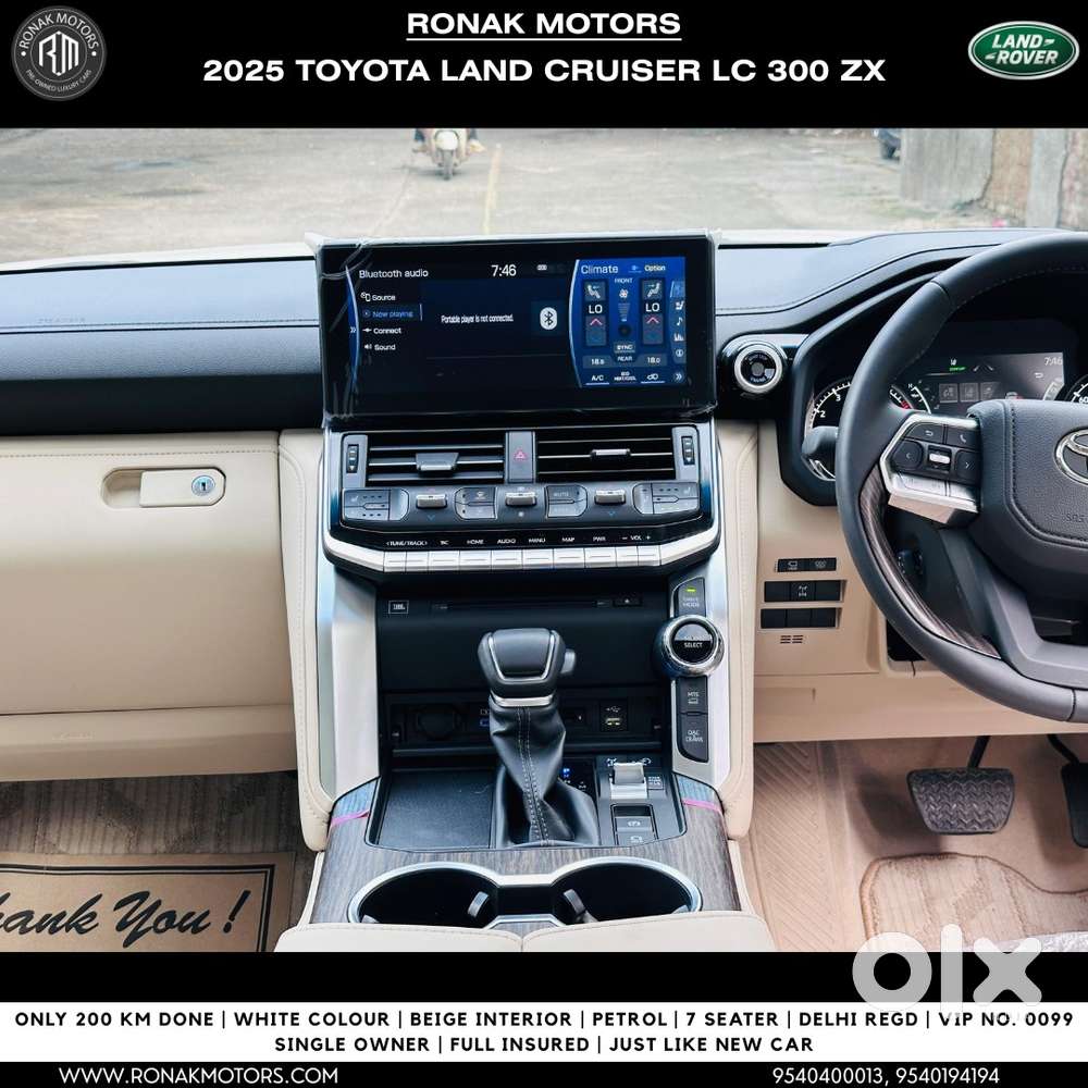 Toyota Land Cruiser Zx Petrol, 2025, Petrol