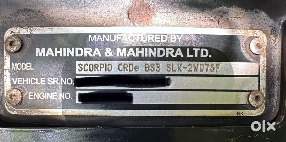 Mahindra Scorpio Diesel 2007
