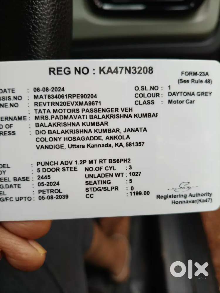 Tata Punch 2024 Petrol Well Maintained
