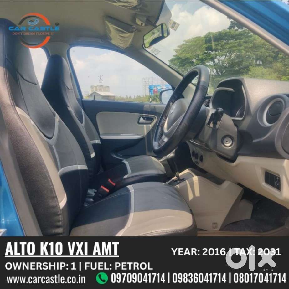 Maruti Suzuki Alto K10 Vxi Amt, 2016, Petrol