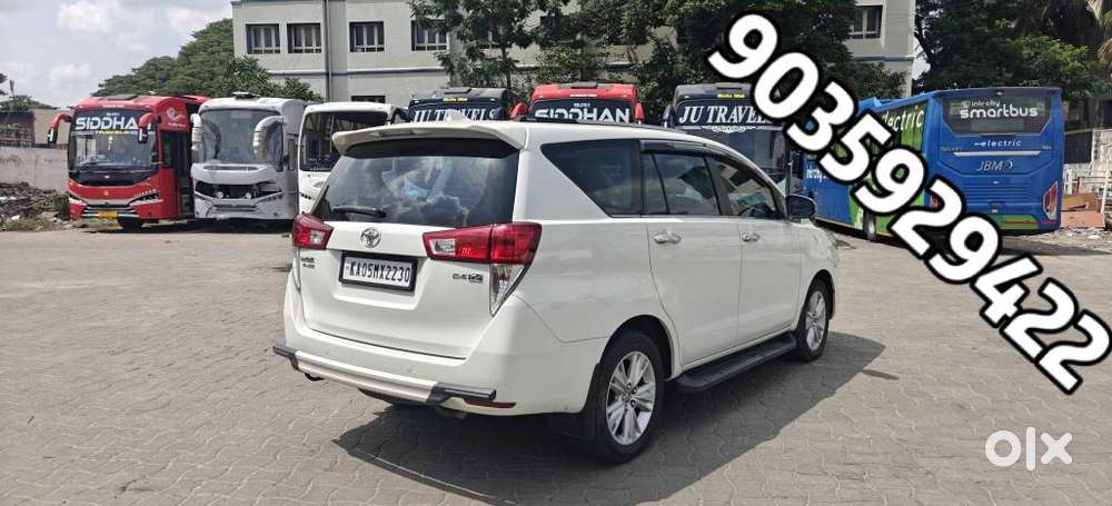 Toyota Innova Crysta Zx 2.4 Diesel 7 Seater, 2018, Diesel