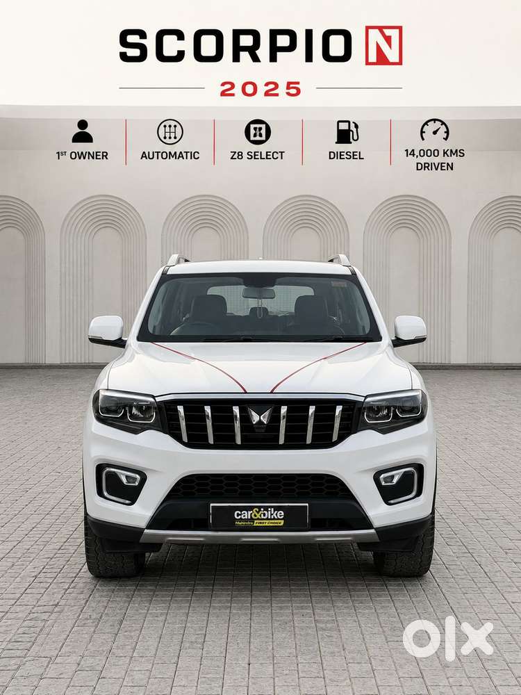 Mahindra Scorpio N Z8 Select Diesel At 2wd 7-seater, 2025, Diesel