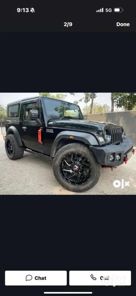 Muscular Mahindra Thar 2021 Petrol Well Maintained