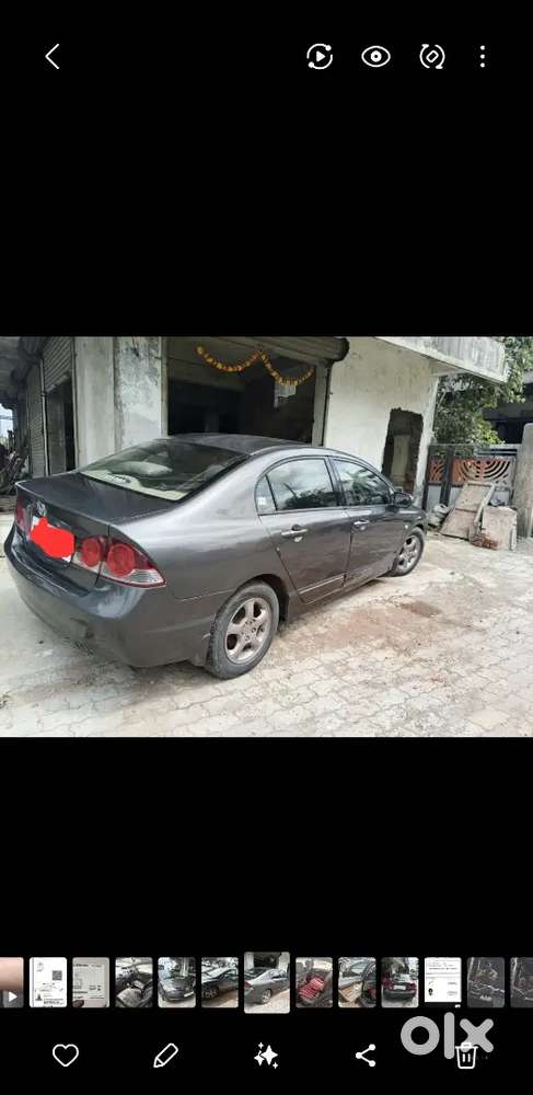 Honda Civic 2007 Model 3rd Owner Petrol Cng
