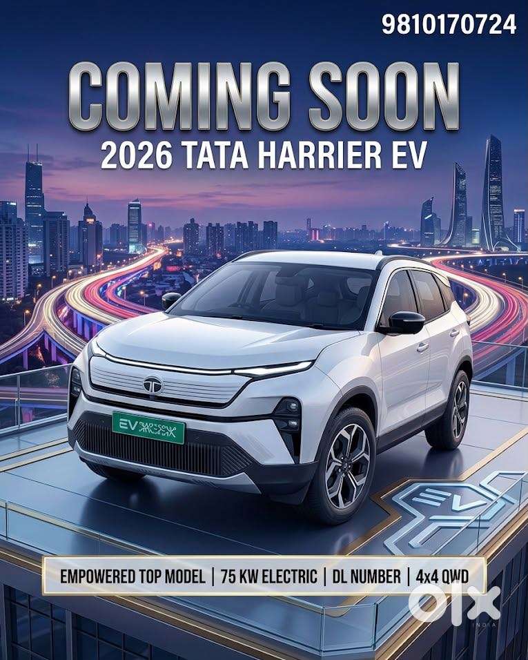 Tata Harrier Ev, 2026, Electric