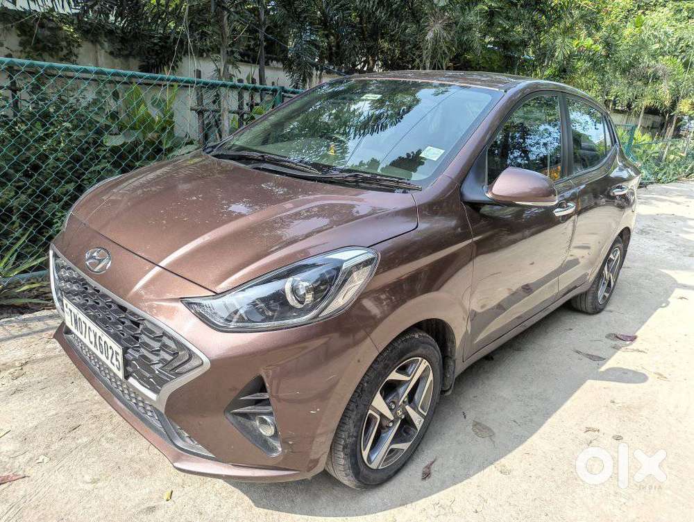 Hyundai Aura Sx Plus Automatic, 2021, Petrol