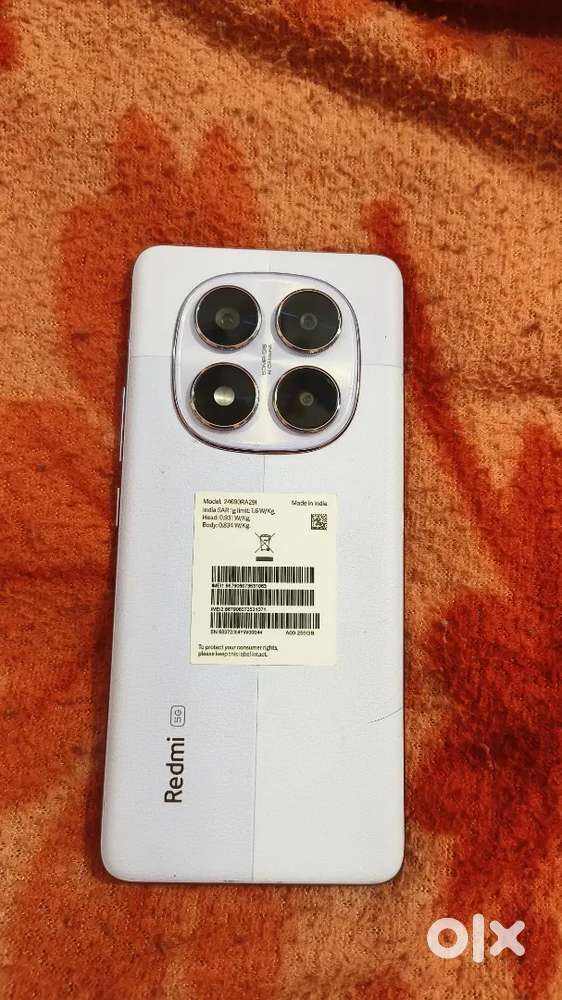 Redmi Note 14 pro 5g 8gb ram, 256 gb storage in very good condition