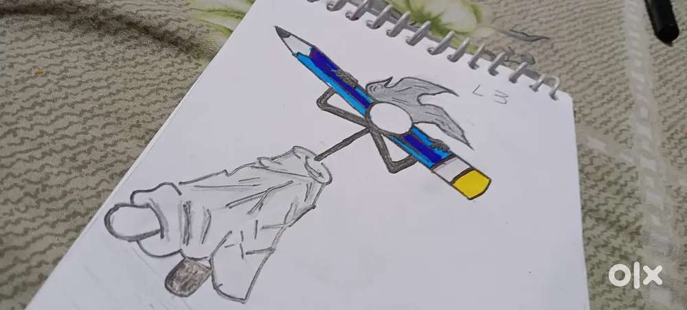 Drawing of stickman