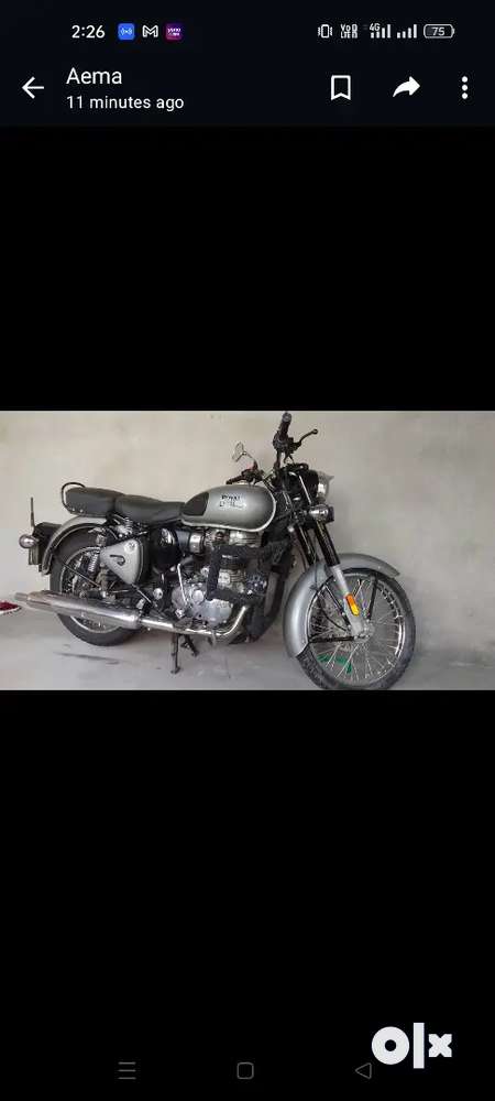 Classic 350 gunmetal grey bs6 model - Motorcycles - 1756396914