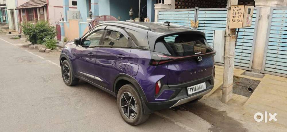 Tata Nexon Fearless Plus S Purple 1.2 Revotron Petrol 7dca Dt, 2025,..