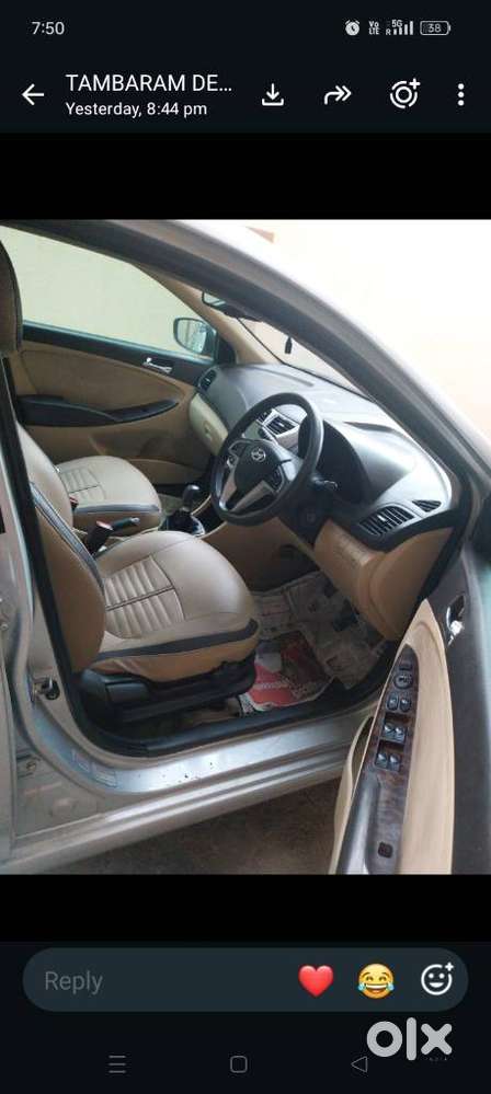 Hyundai Verna Fluidic 1.6 Crdi Sx Opt, 2011, Diesel