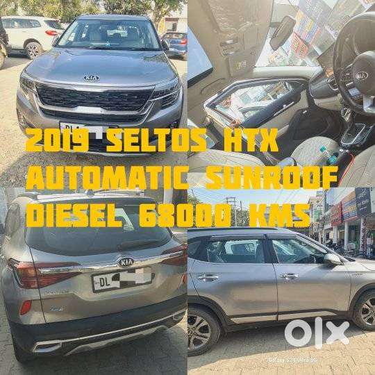 Kia Seltos Htk Plus At D, 2019, Diesel