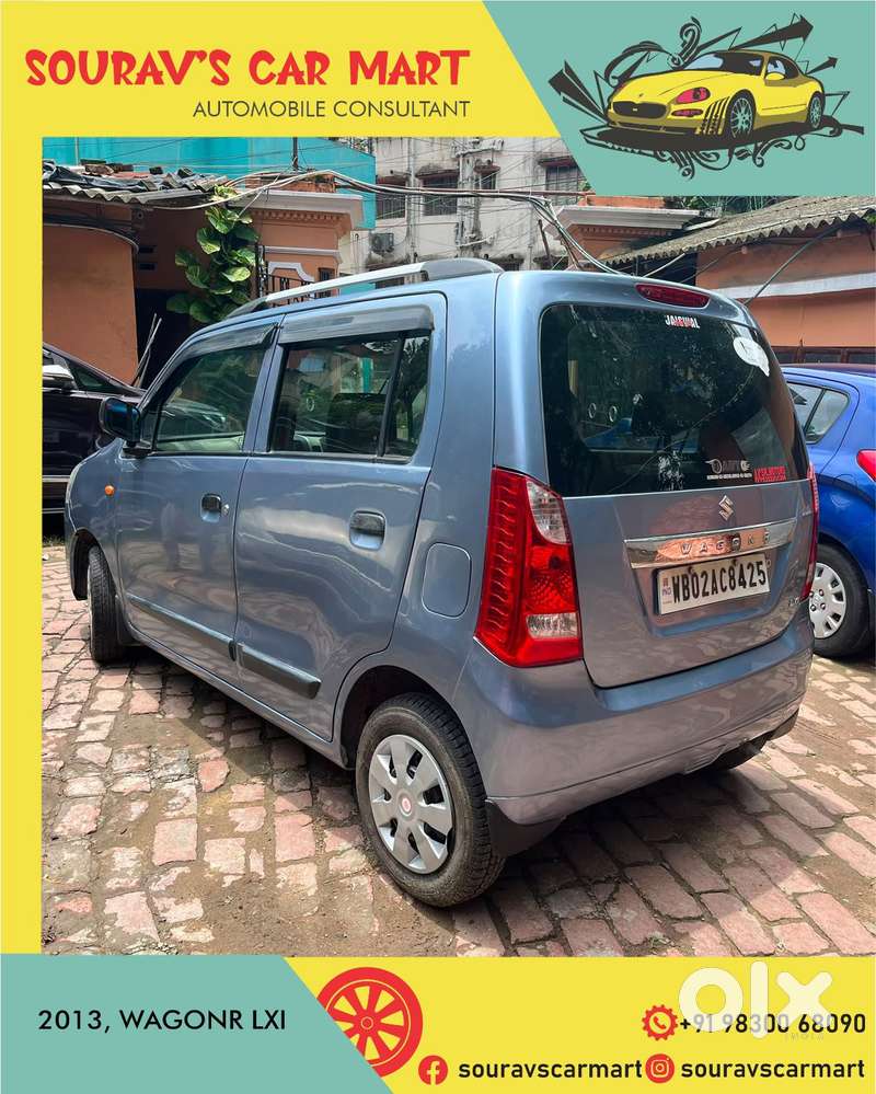 Maruti Suzuki Wagon R Lxi, 2013, Petrol