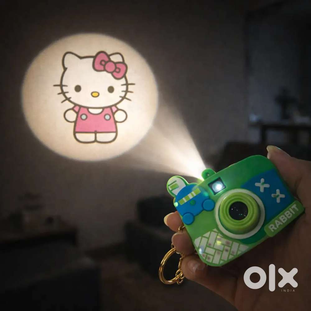 Cute keychain camera mini projector