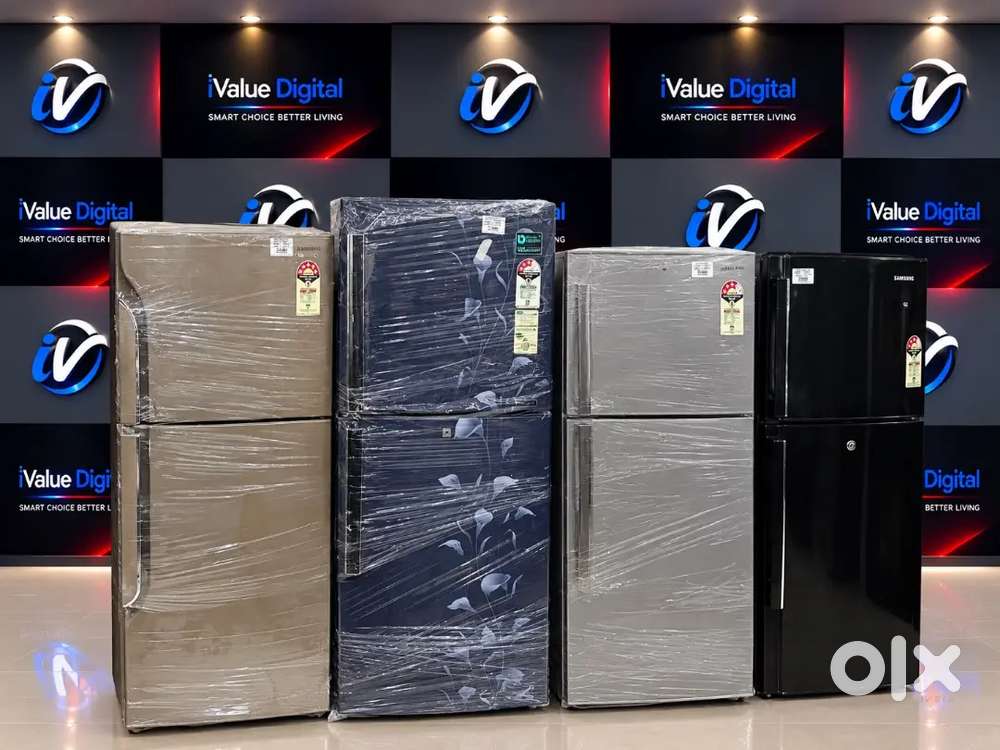 Refurbished All model double door fridge with warranty and best offers