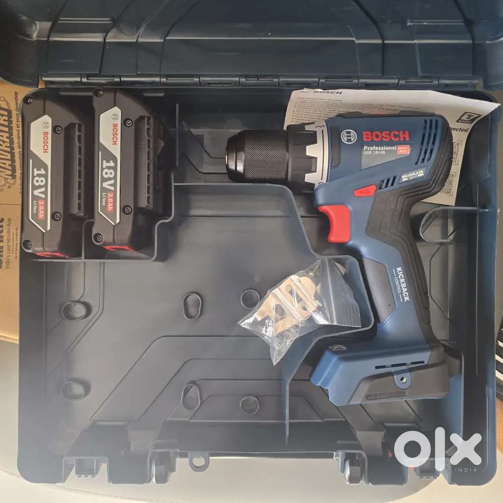 Brand New Bosch Cordless Drill Kit GSR 18v-65